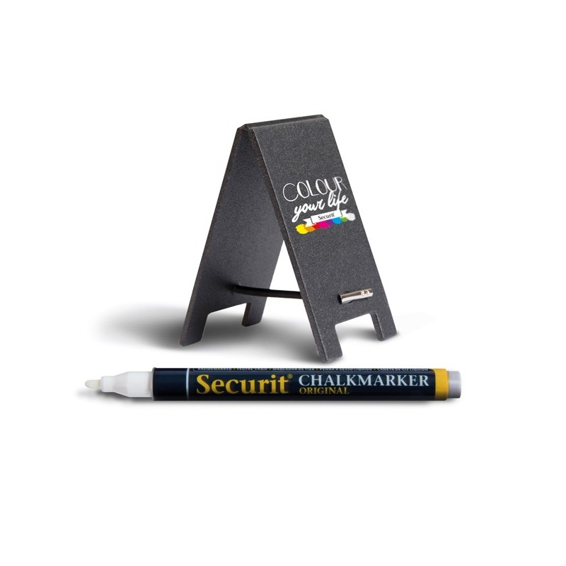 Lavagnette segnaposto 8,5 x 5 cm Securit set 5 pezzi