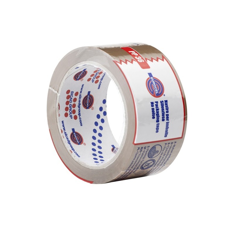 Nastro adesivo PP36NN 5 cm x 66 m avana Eurocel