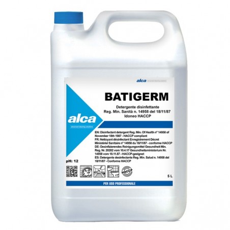 Detergente disinfettante Batigerm Alca tanica da 5 L
